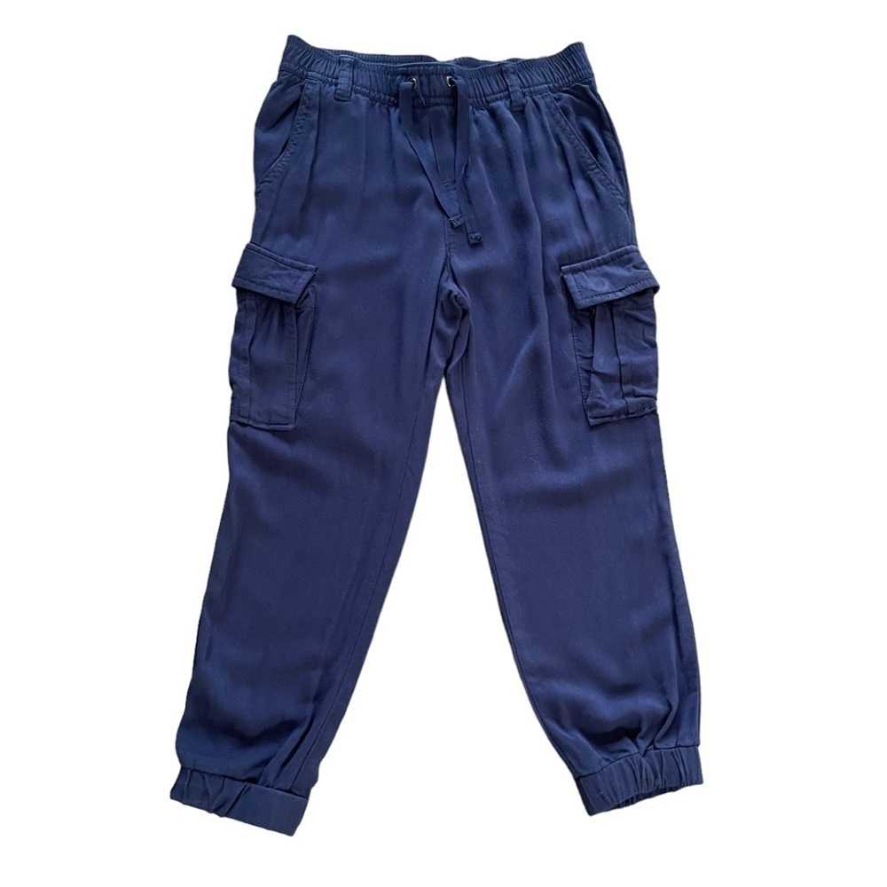 Polo Ralph Lauren girls navy blue cargo pants size 5 - Picture 8 of 9